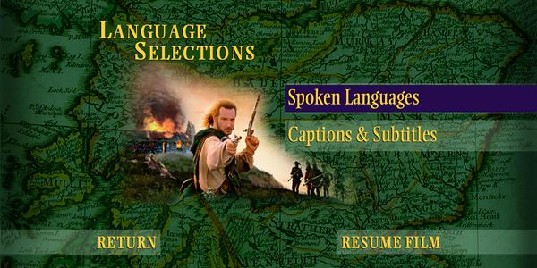 Language Selections